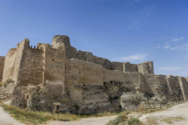 Ayub vár a város Calatayud, Zaragoza — Stock Fotó