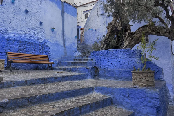 Hermosas ciudades de Marruecos, Chefchaouen — Foto de Stock