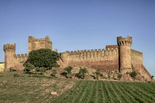 Замок Marchenilla в Alcal де Guadaira, Севілья — стокове фото