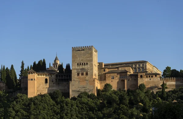 Beautiful Moorish fortress of the Alhambra in Granada, Andalusia — Stock Photo, Image