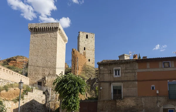 İspanya, Zaragoza il Daroca ortaçağ köyleri — Stok fotoğraf