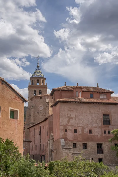 Borghi medievali della Spagna, Albarracn in provincia di Teruel — Foto Stock