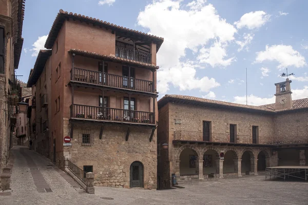 Aldeias medievais de Espanha, Albarracn, na província de Teruel — Fotografia de Stock