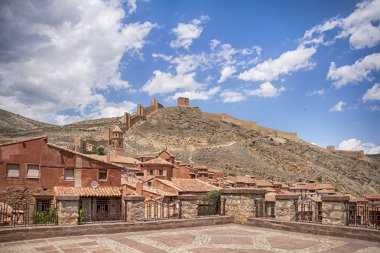 İspanya, Teruel ilinde Albarracn ortaçağ köyleri