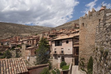 İspanya, Teruel ilinde Albarracn ortaçağ köyleri