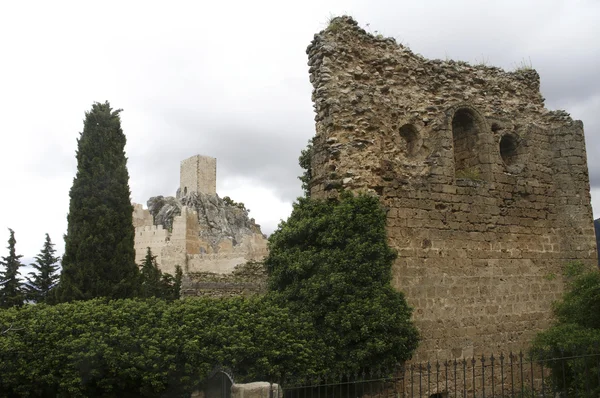 Vár a La Iruela Jaen tartományban található, Andalúzia — Stock Fotó