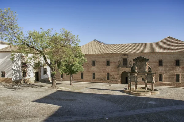 Ciudad monumental de Baeza en la provincia de Jaén, Andalucía — Foto de Stock
