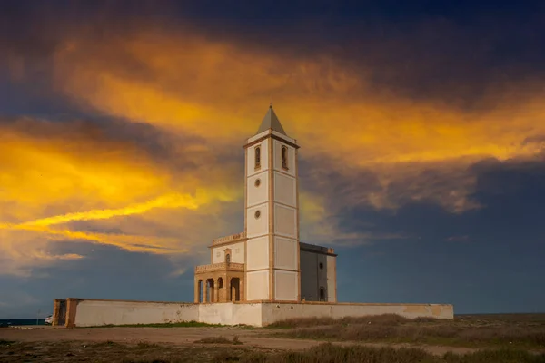 Church Salt Mines Natural Park Cabo Gata Almeria — Stock Photo, Image