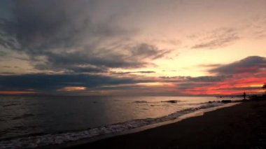 Marbella, Endülüs 'te güzel bir gün batımı 