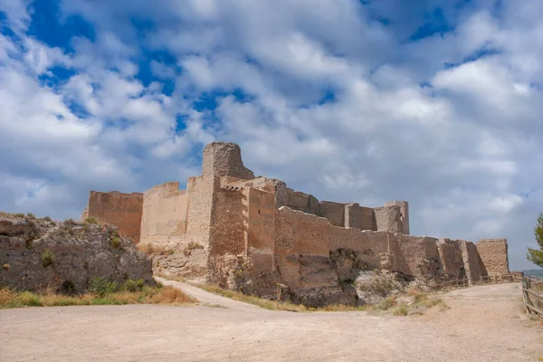 Restos Antigo Castelo Árabe Ayud Município Calatayud Província Zaragoza — Fotografia de Stock