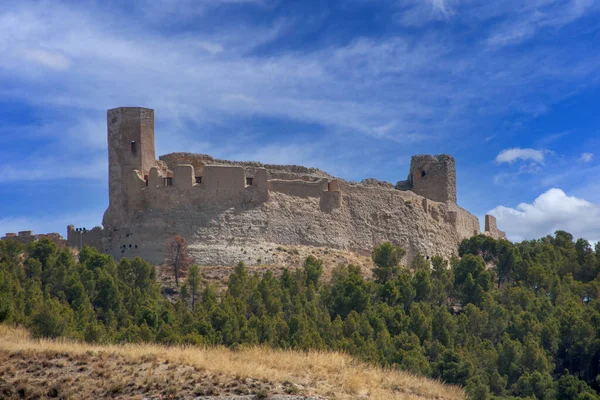 Restos Antigo Castelo Árabe Ayud Município Calatayud Província Zaragoza — Fotografia de Stock