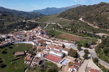 Serrana de Ronda, Malaga 'daki Atajate belediyesinin manzarası