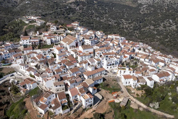 View Municipality Cartajima Region Genal Valley Malaga — Stock Photo, Image