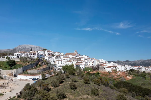 Cartajima Település Látképe Genal Valley Régióban Malaga — Stock Fotó