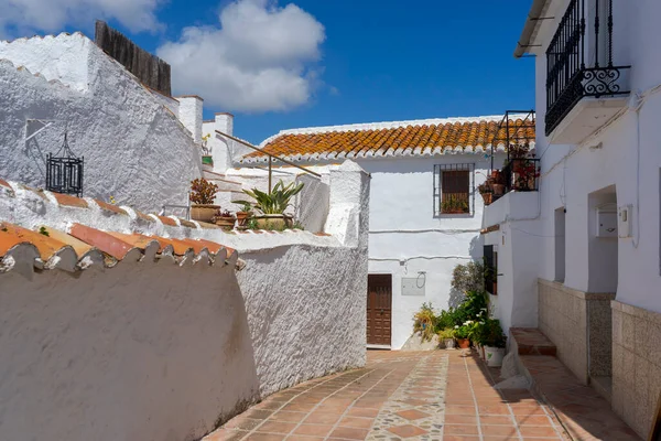 Paseo Por Las Calles Del Municipio Comares Málaga — Foto de Stock