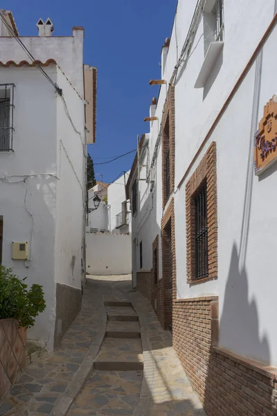 Paseo Por Las Calles Del Municipio Comares Málaga — Foto de Stock