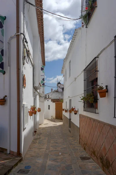 Flâner Dans Les Rues Municipalité Comares Malaga — Photo