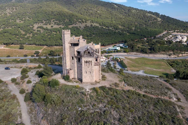 Castelo Mota Alhaurin Grande Província Málaga Espanha — Fotografia de Stock