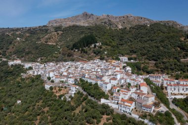 Endülüs 'ün Genal Vadisi' ndeki Algatocin Belediyesi