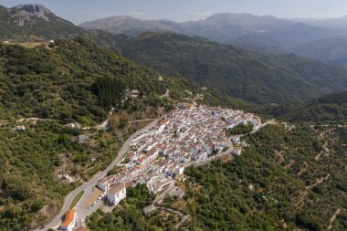 Endülüs 'ün Genal Vadisi' ndeki Algatocin Belediyesi