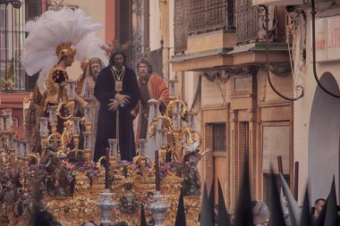 Sevilla 'da Kutsal Hafta İsa esir ve kurtarıldı.