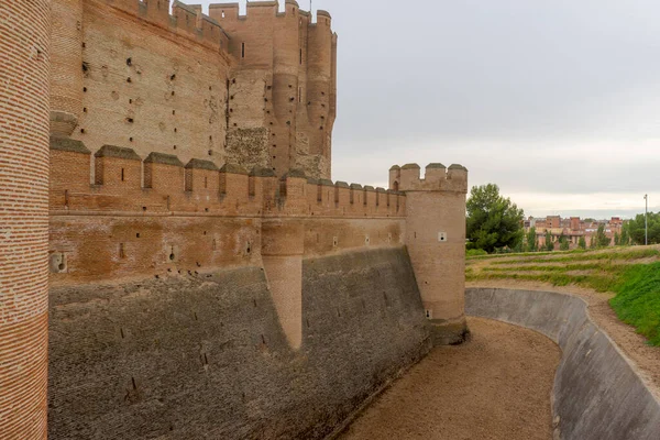 Castle Mota Municipality Medina Del Campo Spain — Stock Photo, Image