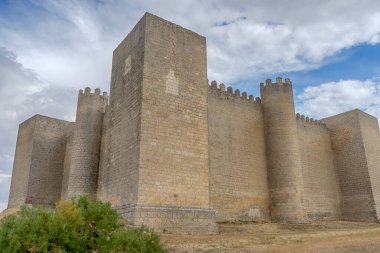 Montealegre de los campos Şatosu Castilla Leon, İspanya