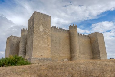 Montealegre de los campos Şatosu Castilla Leon, İspanya