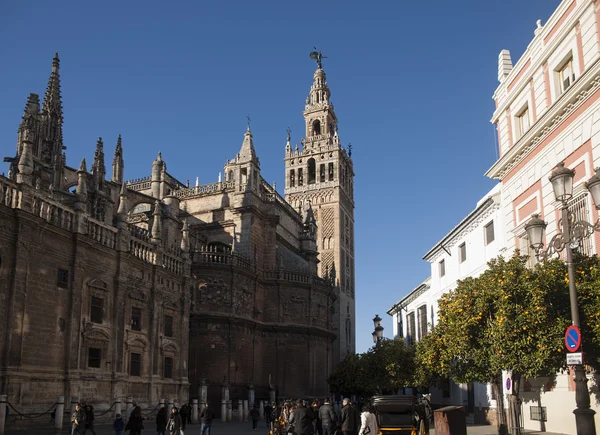 Santa kathedraal van Sevilla — Stockfoto