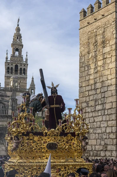 Semaine Sainte à Séville, fraternité de paix — Photo