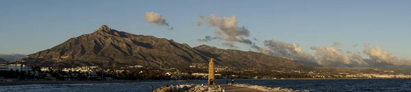 Playas de la costa soleada, Marbella — Foto de Stock