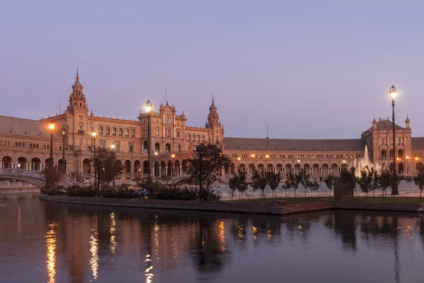 Monumental Sevilla, Plaza de España de Aníbal González —  Fotos de Stock