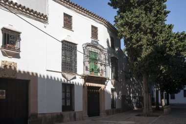 Mlaga Eyaleti, Andalusia Tajo de Ronda şehirde dolaşan