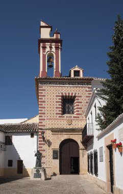 Mlaga Eyaleti, Andalusia Tajo de Ronda şehirde dolaşan