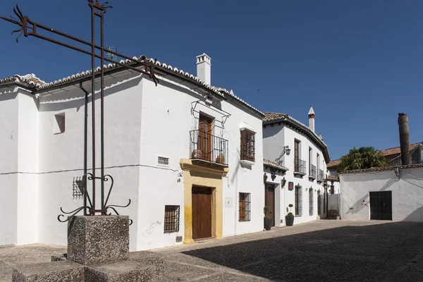 Spaziergang durch die andalusischen Städte, Ronda in der Provinz Mlaga — Stockfoto