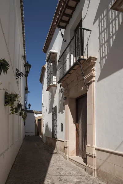 Spaziergang durch die andalusischen Städte, Ronda in der Provinz Mlaga — Stockfoto
