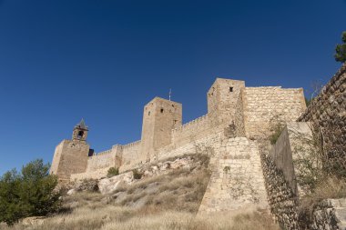 anıtlar İspanya Malaga'da Antequera Kalesi