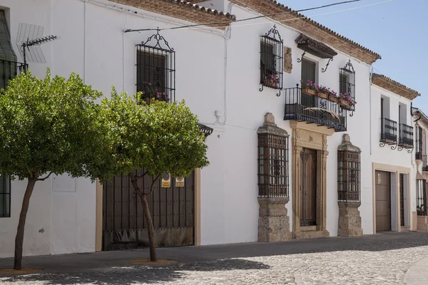 Malaga Eyaleti, Andalusia Ronda şehir sokaklarında yürümek — Stok fotoğraf