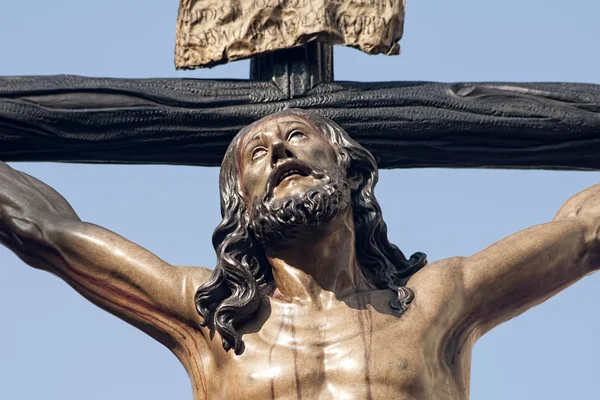 Cristo la scadenza nella Settimana Santa di Siviglia — Foto Stock