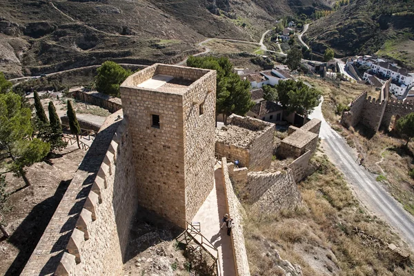 在西班牙塞维利亚马拉加的城堡古迹 — 图库照片