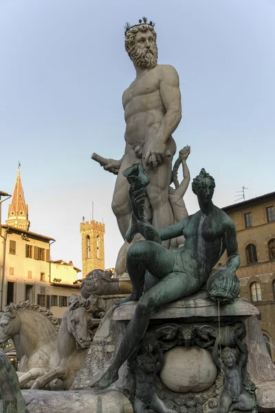 Ornamental marble sculptures in Florence — Stock Photo, Image