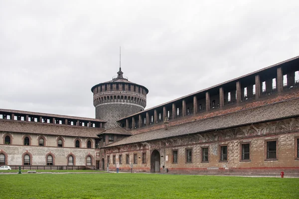 Большие замки Италии, Милана — стоковое фото