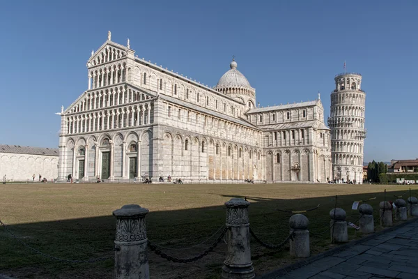 Religious monuments in the Italian city of Pisa — Stock Photo, Image