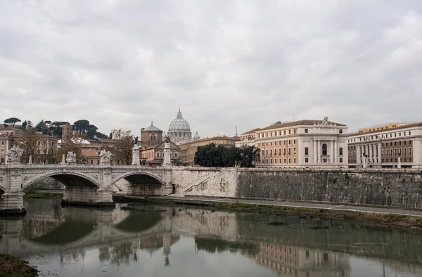 Kilátás Nyílik Róma Monumentális Város Olaszország — Stock Fotó