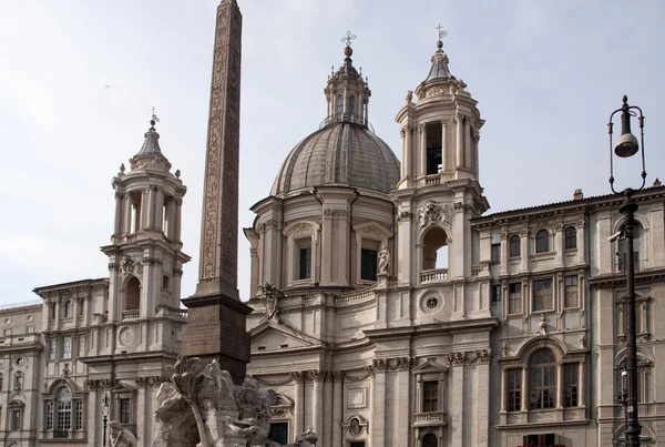 Piazza Navona Rómában — Stock Fotó