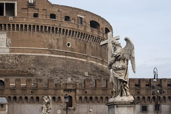 Taş Heykel melek Bernini, Roma tarafından — Stok fotoğraf