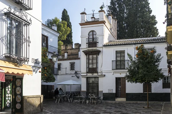 Seville ve bugün judera mahalle Santacruz denilen eski sokaklarında geziniyor