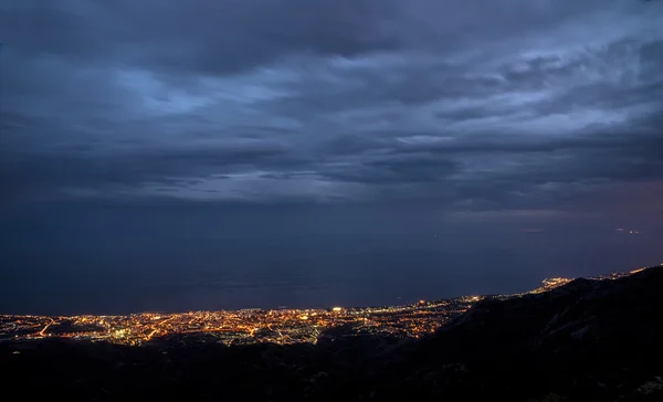 City Lights Marbella Costa Del Sol — Stock Photo, Image