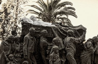 Seville mezarlıkta gömülü güreşçileri