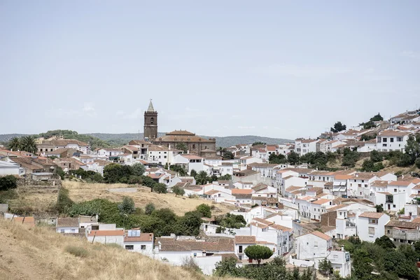 Vesnice v provincii Huelva Cortegana — Stock fotografie